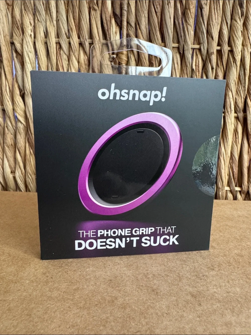 ohsnap! Snap Magnetic Phone Grip - retro wave